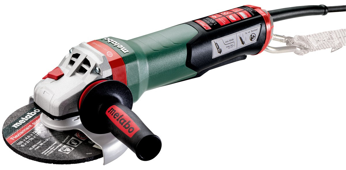 Metabo WEPBA 19-150 Q DS M-BRUSH | Haakse Slijper | 150 mm | 1900W | Met rem | In doos