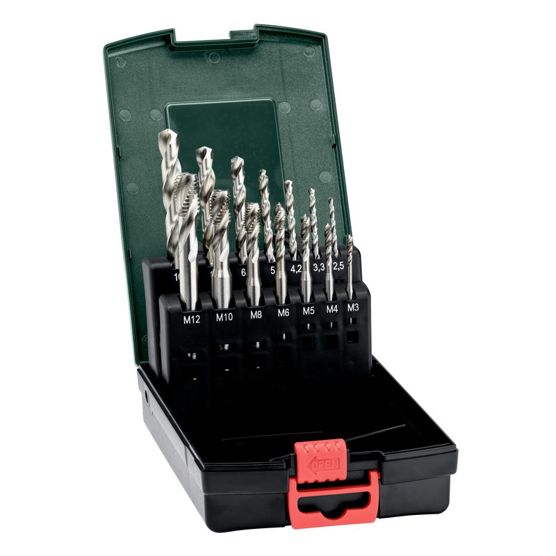 Metabo Set Machinetappen | 14-delig | (627114000)