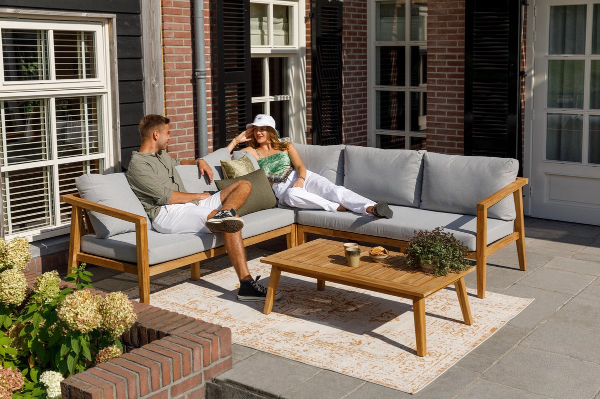 Exotan Lucca Loungeset - Grijs