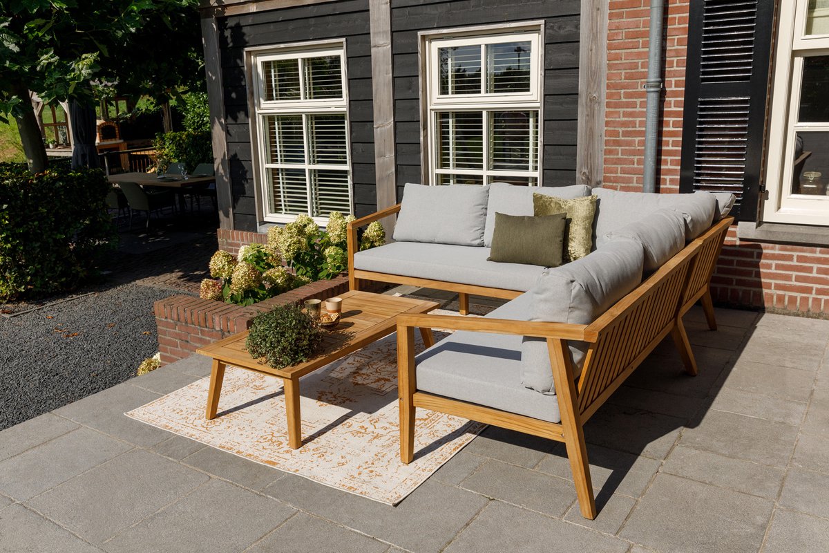 Exotan Lucca Loungeset - Grijs