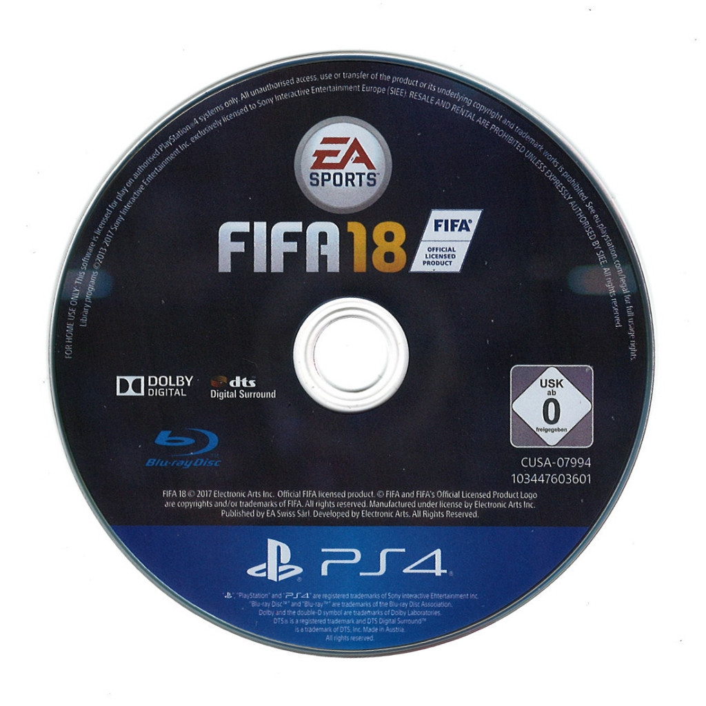 Electronic Arts FIFA 18 (losse disc)