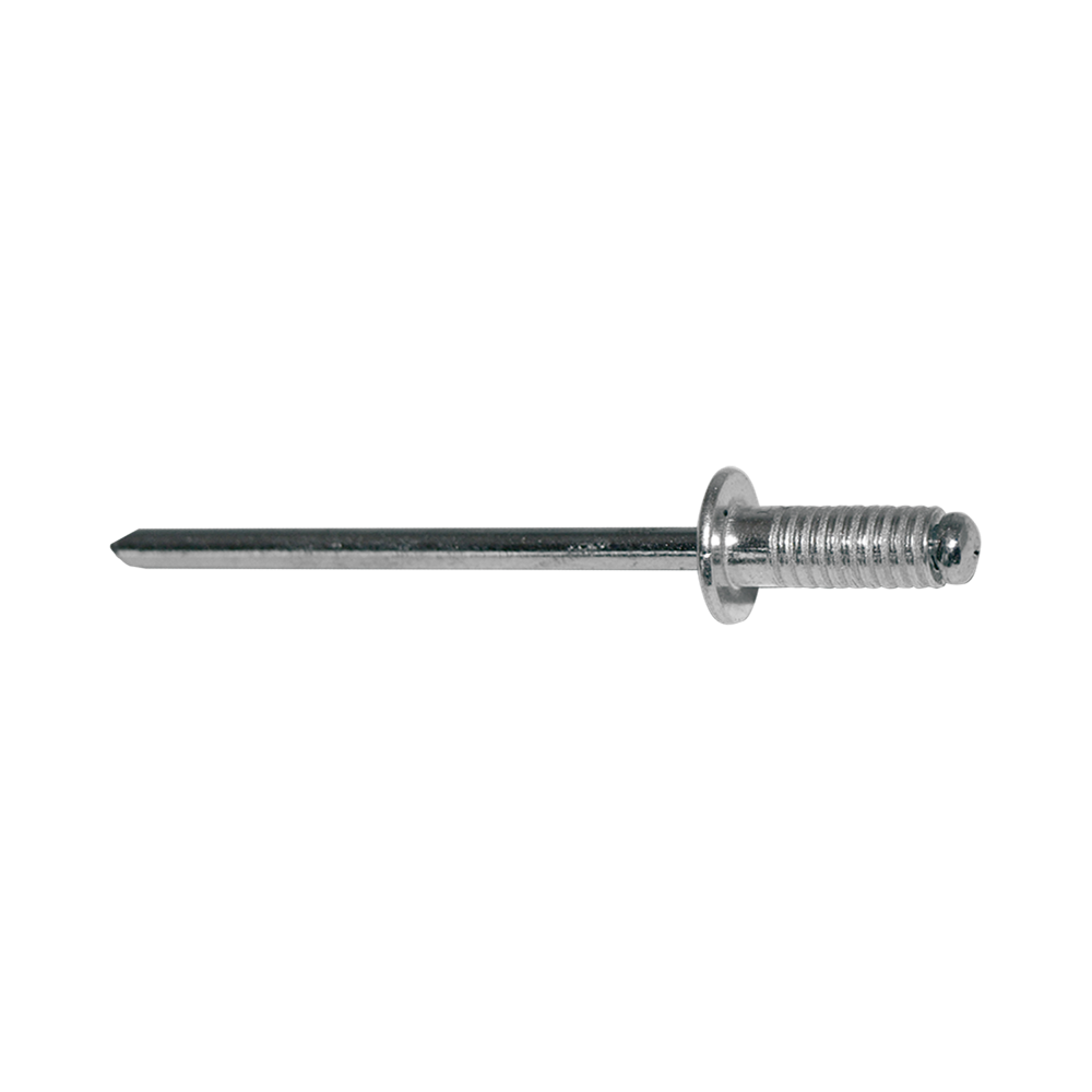 PGB-FASTENERS | Gegroefde blindklinknagel Ø 4,80x30 Al/St | 250 st