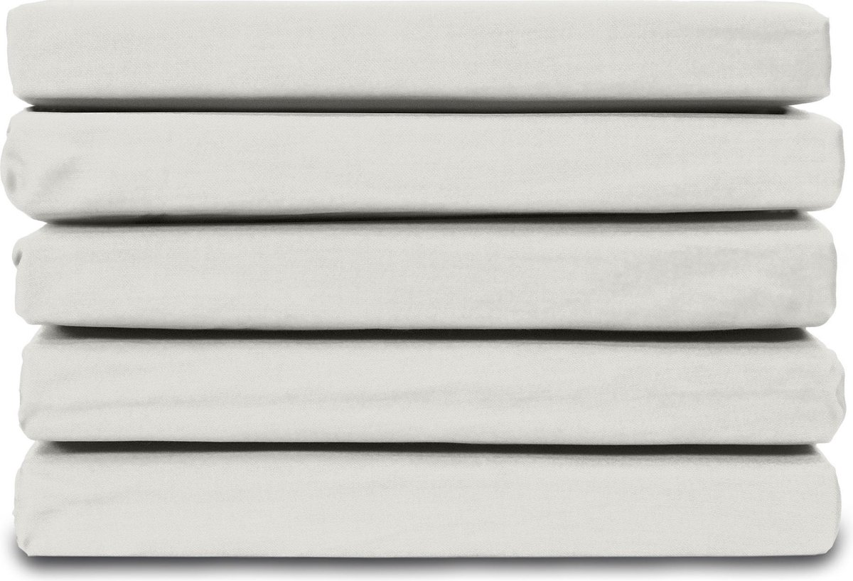 Ten Cate 100% Katoensatijnen Hoeslaken - 90x200 - Naturel - Beige