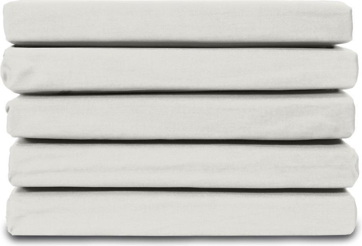 Ten Cate 100% Katoensatijnen Hoeslaken - 90x200 - Naturel - Beige