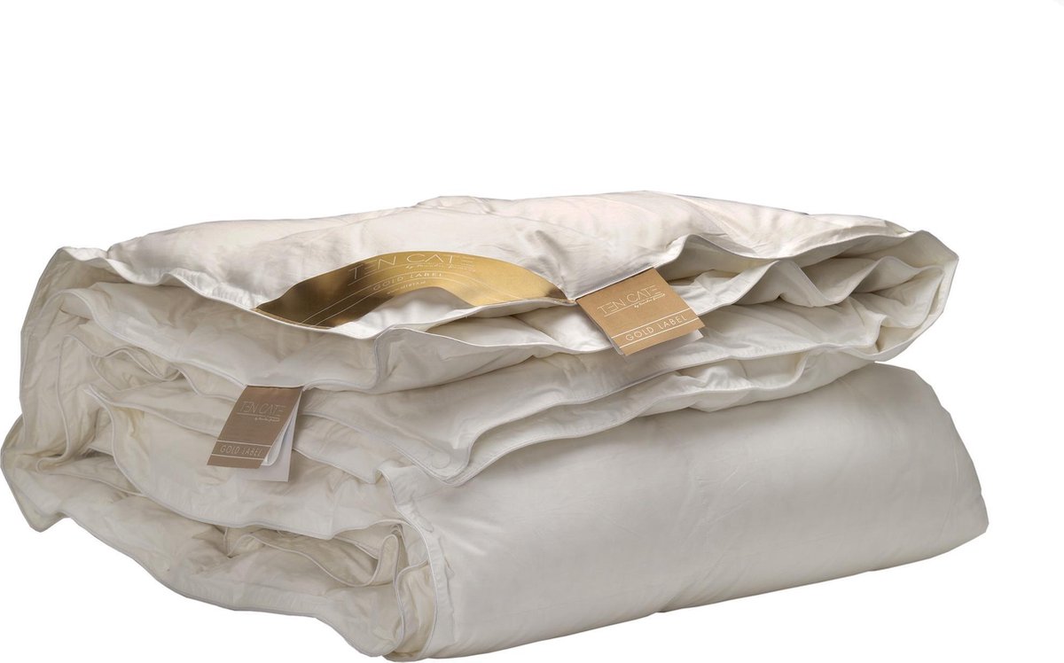Ten Cate 100% Ganzendonzen 4-seizoenen Dekbed - 140x200 - Wit