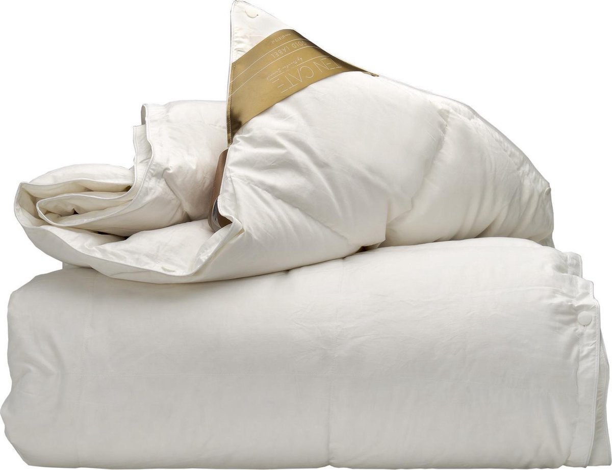 Ten Cate 100% Ganzendonzen 4-seizoenen Dekbed - 140x200 - Wit