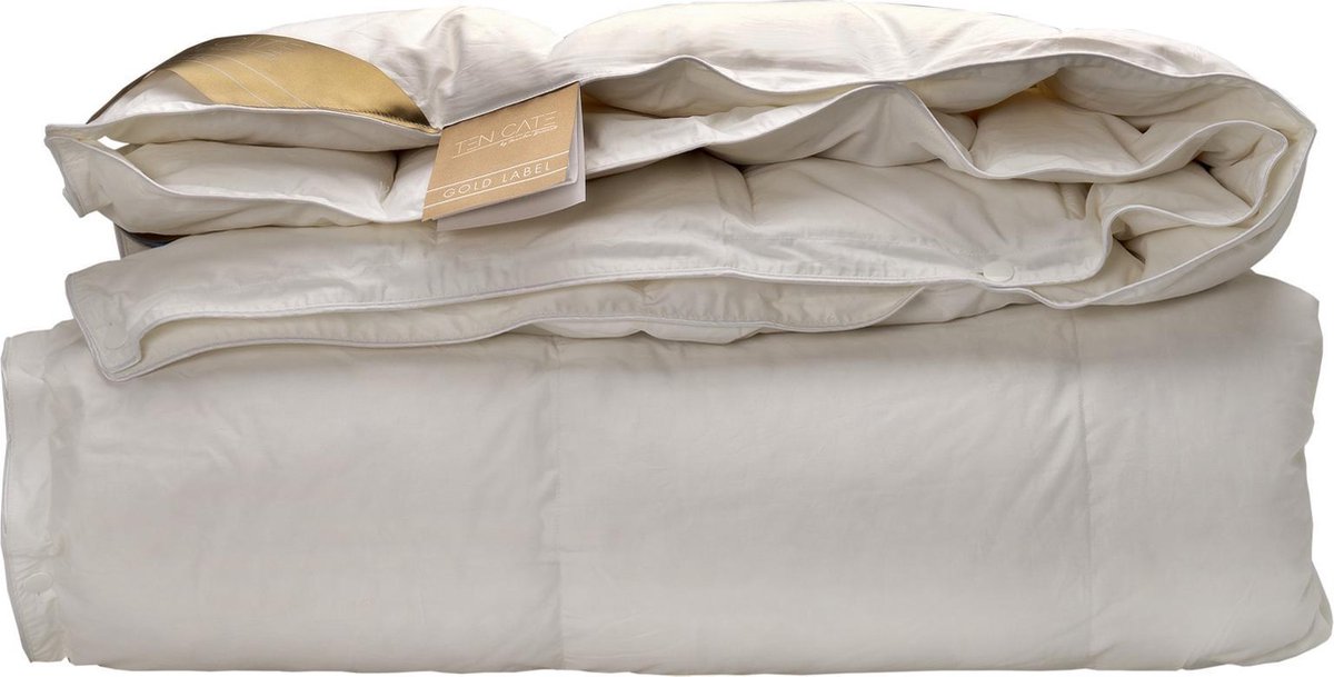 Ten Cate 100% Ganzendonzen 4-seizoenen Dekbed - 140x200 - Wit