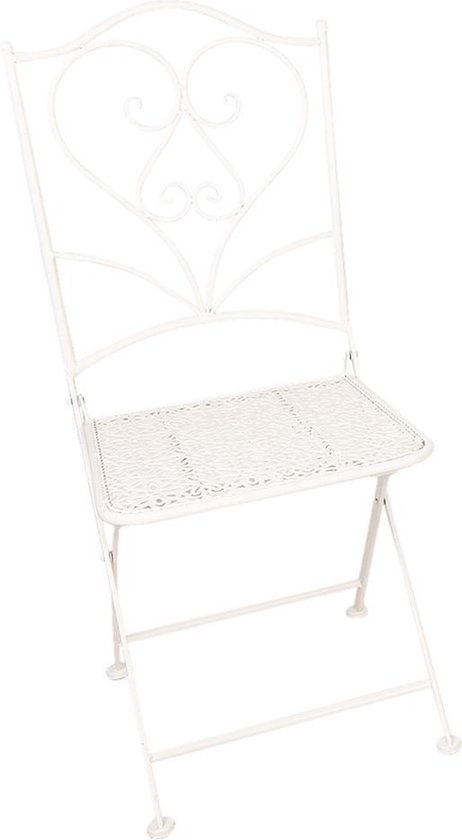 Clayre & Eef Tafel + 2 Stoelen Ø 60x70/40x40x92 Cm