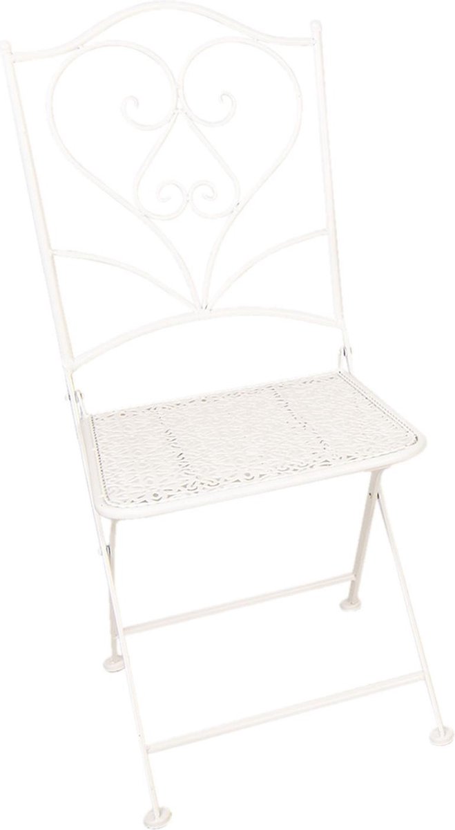 Clayre & Eef Tafel + 2 Stoelen Ø 60x70/40x40x92 Cm