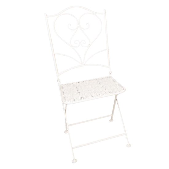 Clayre & Eef Tafel + 2 Stoelen Ø 60x70/40x40x92 Cm