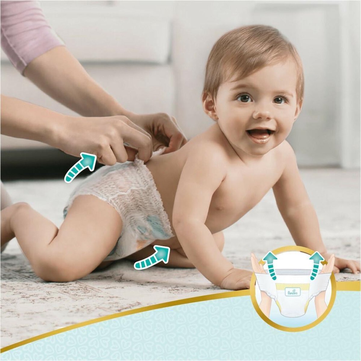 Pampers Premium Protection Luierbroekjes Maat 6 - 116 Stuks Maandbox
