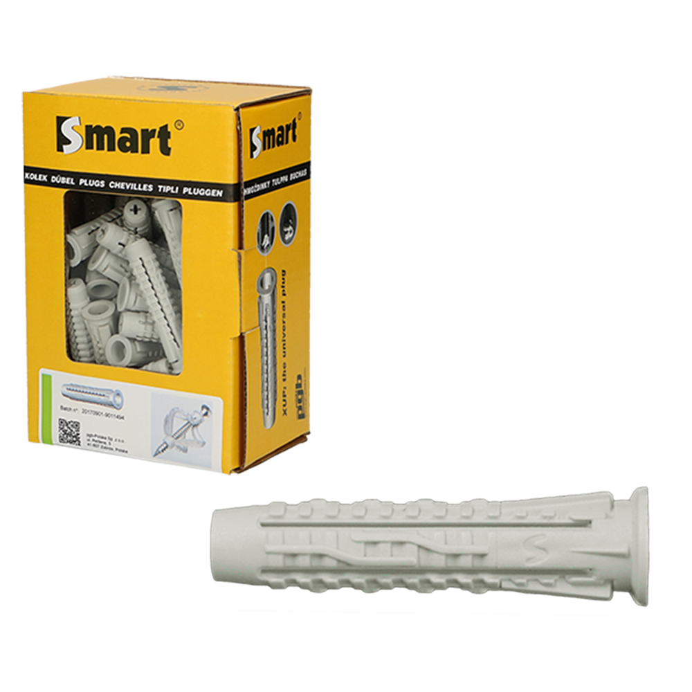 SMART | Nylon universeelplug SMART "XUP" 12x60 | 25 st