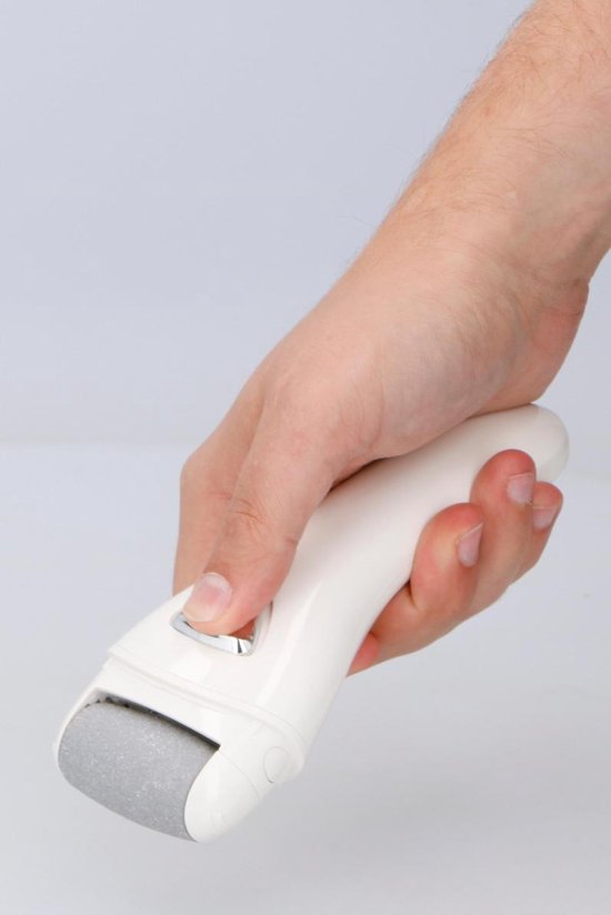 Grundig Eeltverwijderaar - Oplaadbaar - Met Rollers - Sneller En Veiliger Dan Schrapers - Wit