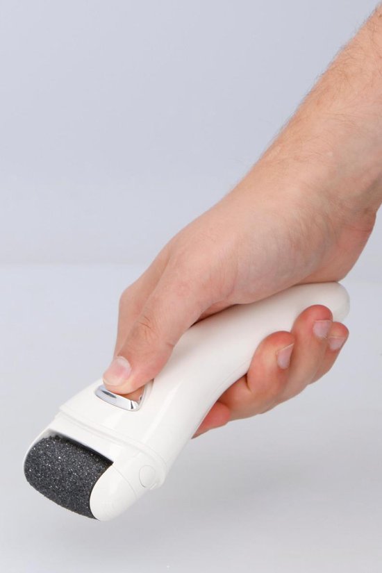 Grundig Eeltverwijderaar - Oplaadbaar - Met Rollers - Sneller En Veiliger Dan Schrapers - Wit