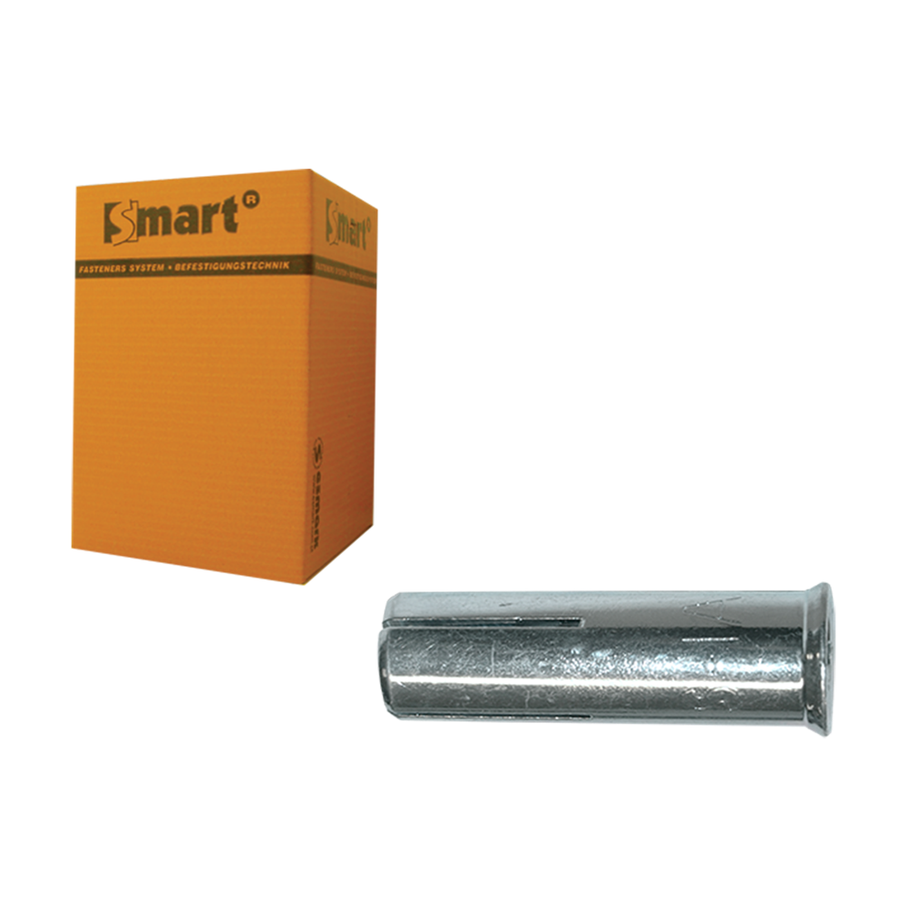 SMART | Inslaganker met lip IAL M10x40 Zn | 50 st