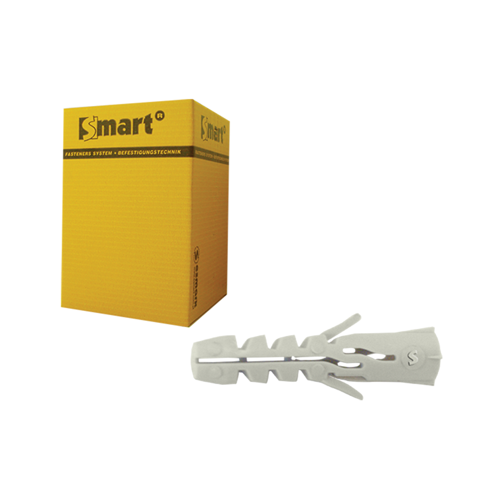 SMART | Nylon spreidplug zndr boord SMART Ø 10x50 | 50 st