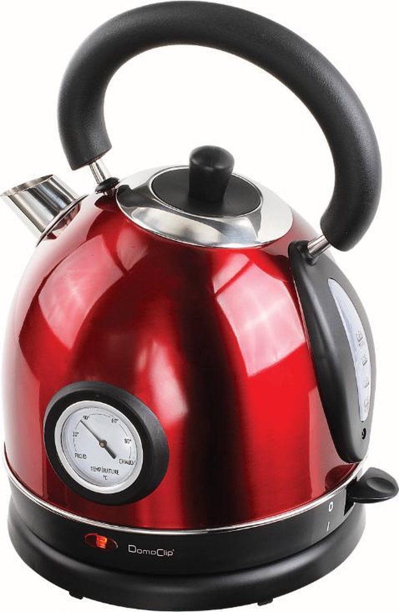 Livoo Retro Waterkoker 1.8 L - Rood