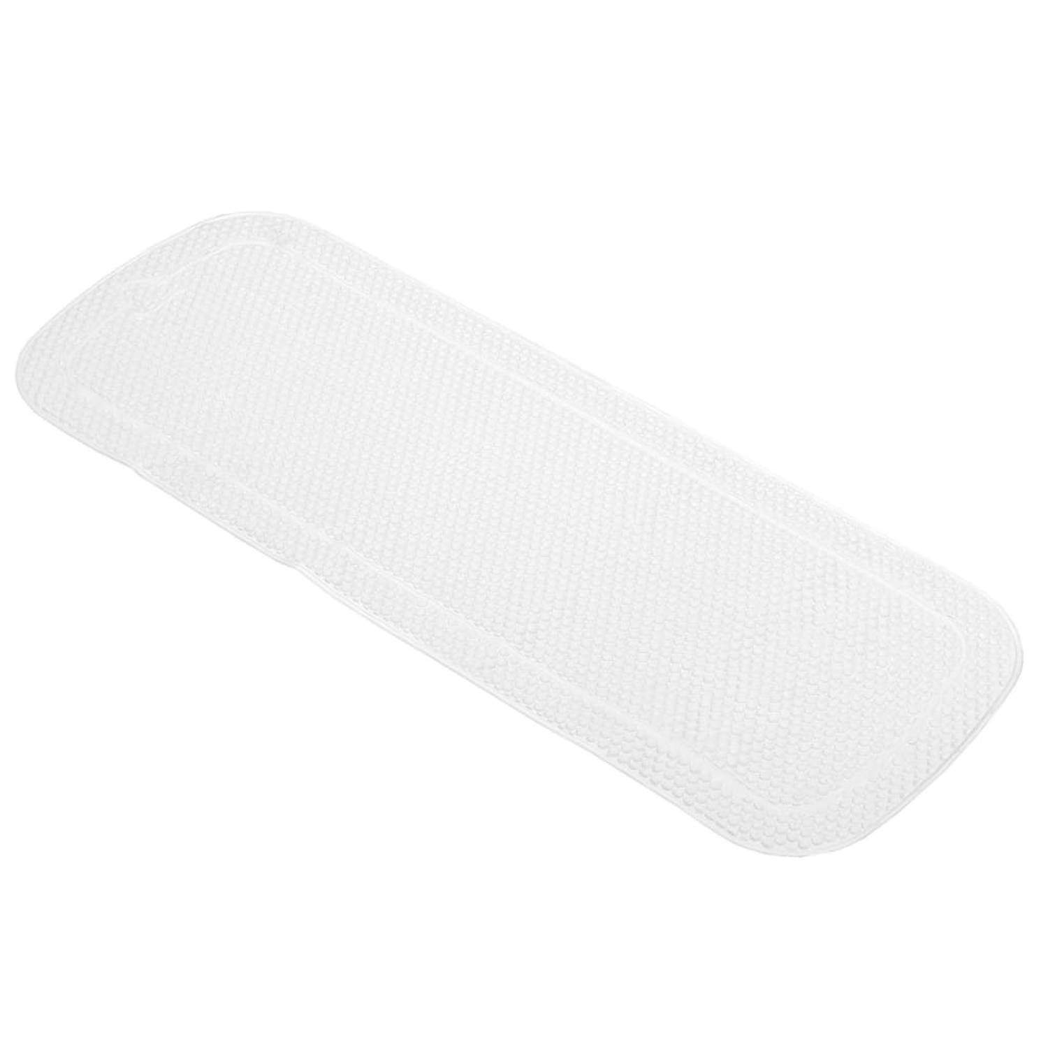 Kleine Wolke Badmat Anti-slip Samoa 36x92 Cm - Wit