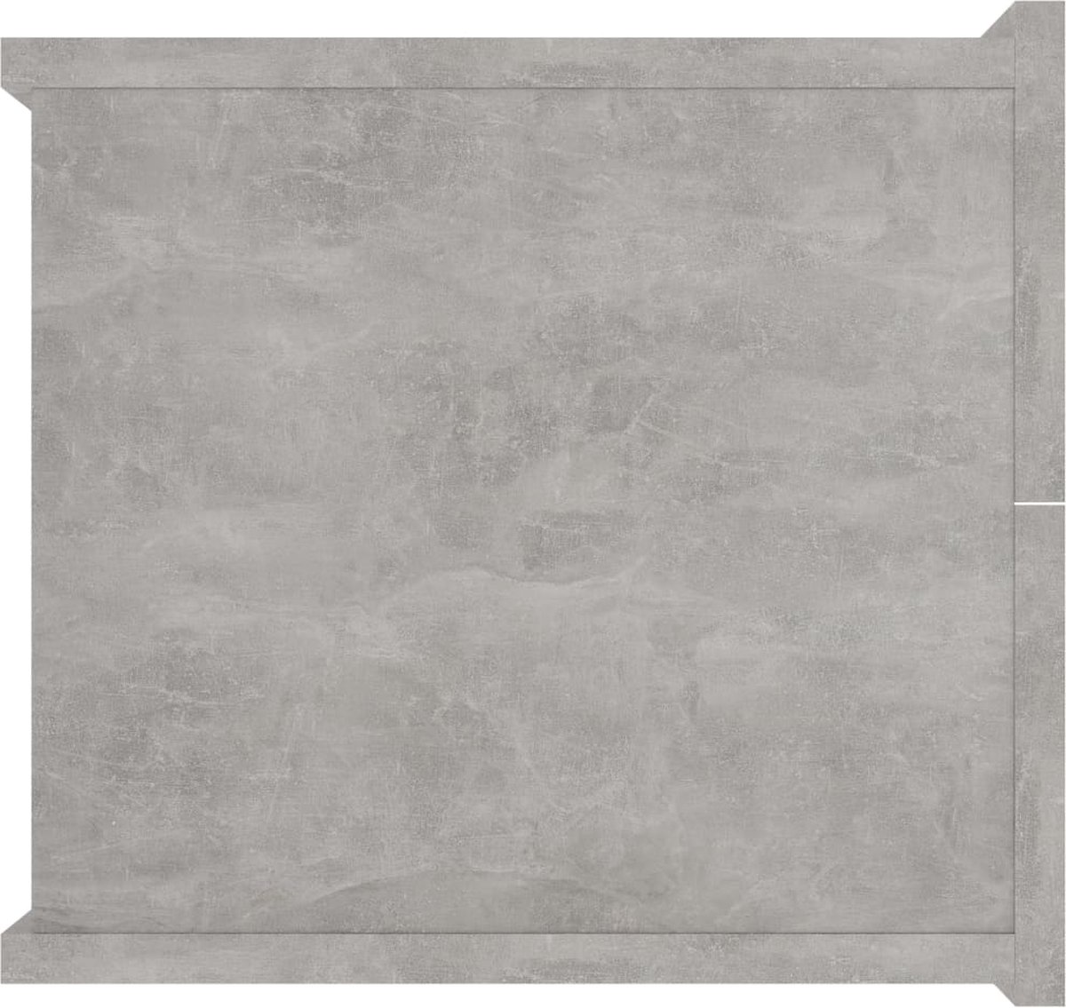 Vidaxl Nachtkastje 40x30x30 Cm Spaanplaat Beton - Grijs
