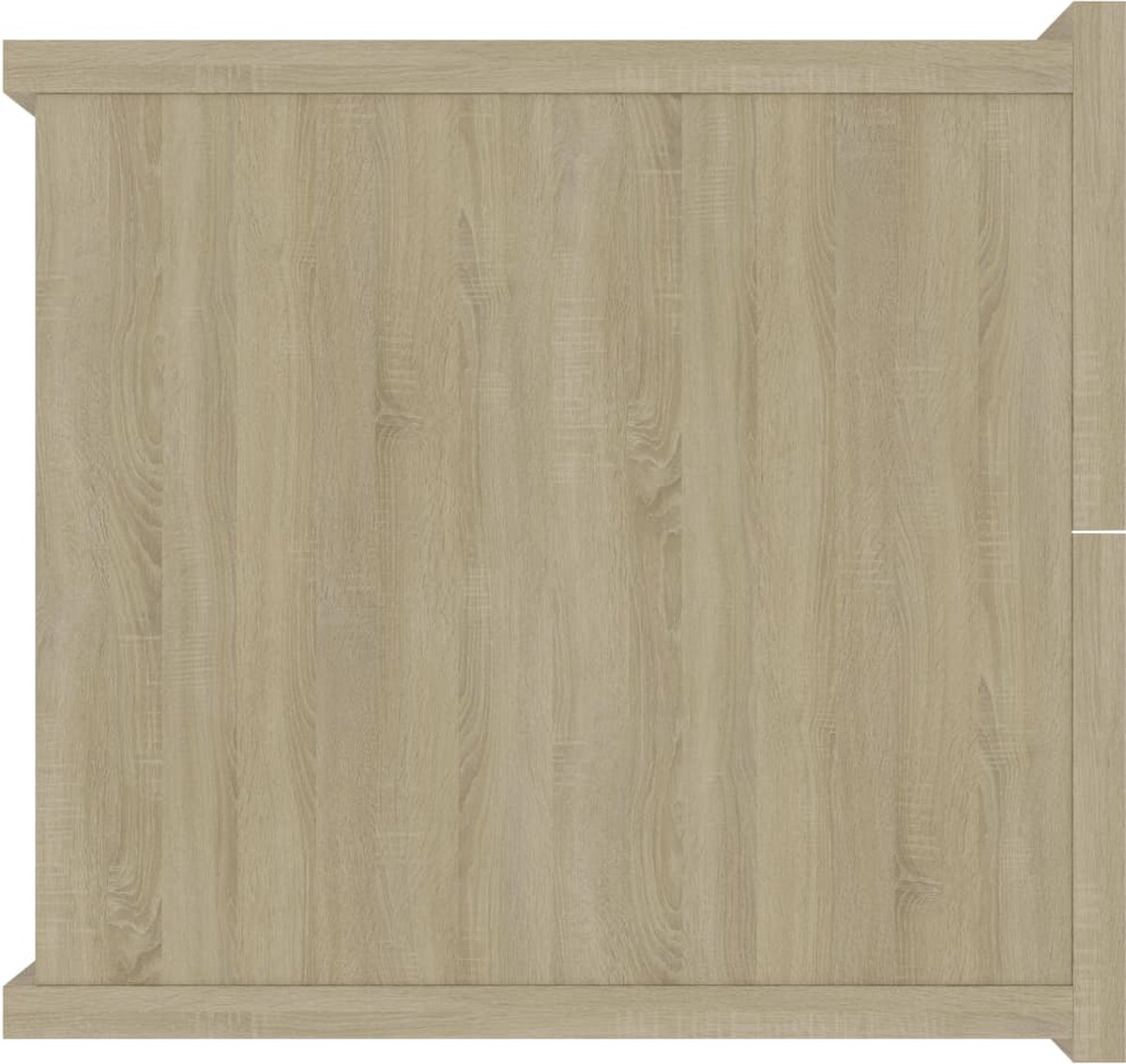 Vidaxl Nachtkastjes 2 St 40x30x30 Cm Spaanplaat Sonoma Eikenkleurig - Beige