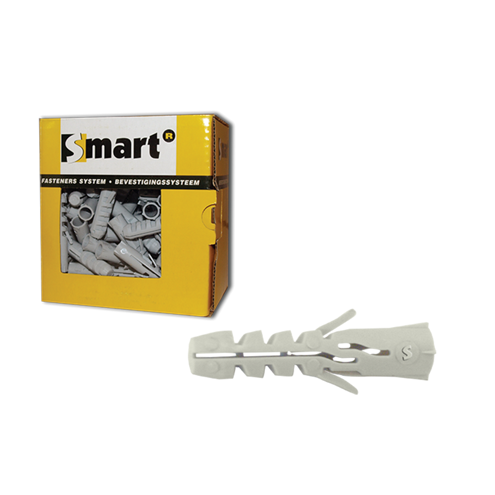 SMART | Nylon spreidplug zndr boord SMART Ø 16x80 | 10 st