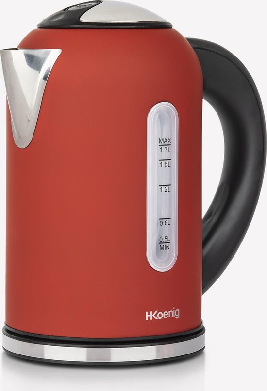 Konig H. Koenig Waterkoker - Rood