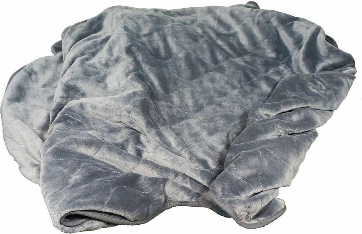 MESA LIVING Elektrische Deken 180x130 Cm 804.080 - Grijs