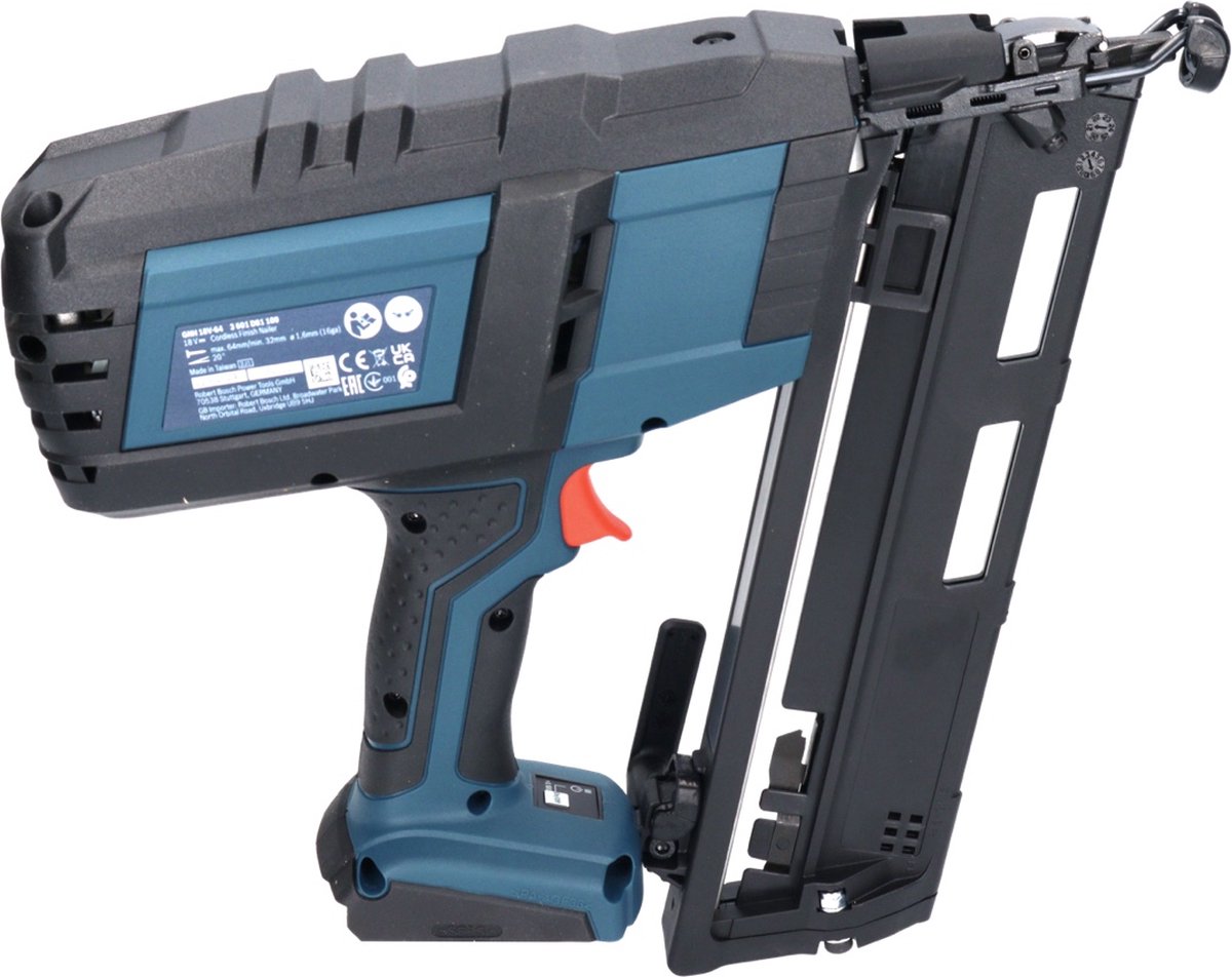 Bosch GNH 18V-64 Professional | Accu Tacker | 18V | excl. accu en lader | In L-Boxx