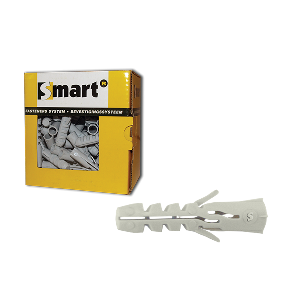 SMART | Nylon spreidplug zndr boord SMART Ø 12x60 | 25 st