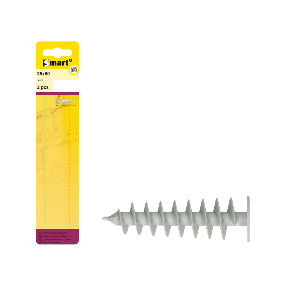 SMART | S-STY isolatieplaatplug 25x85mm