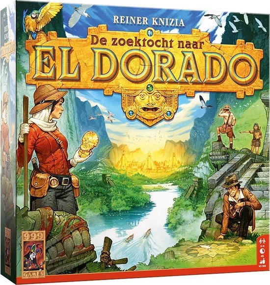 999Games De Zoektocht Naar El Dorado - Bordspel - 10+