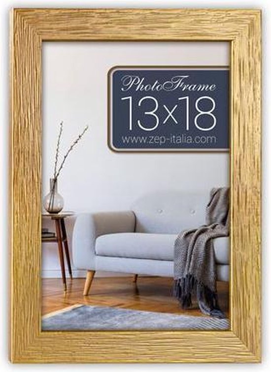 Zep - Houten Fotolijst Lienz Voor Foto Formaat 30x45 - V635g - Goud