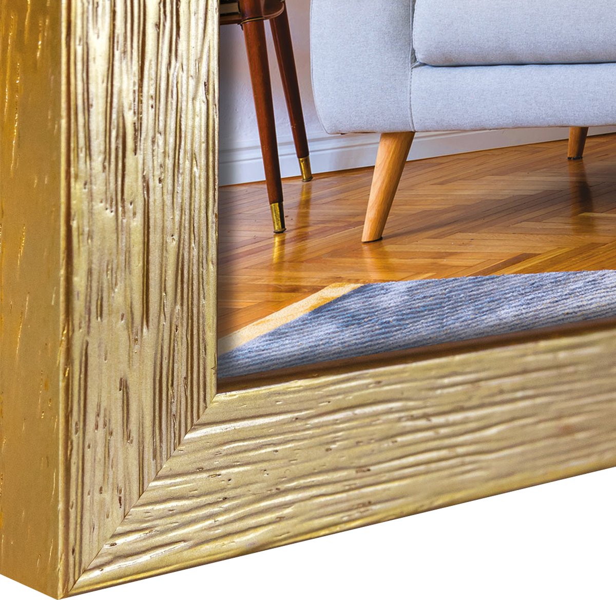 Zep - Houten Fotolijst Lienz Voor Foto Formaat 30x45 - V635g - Goud