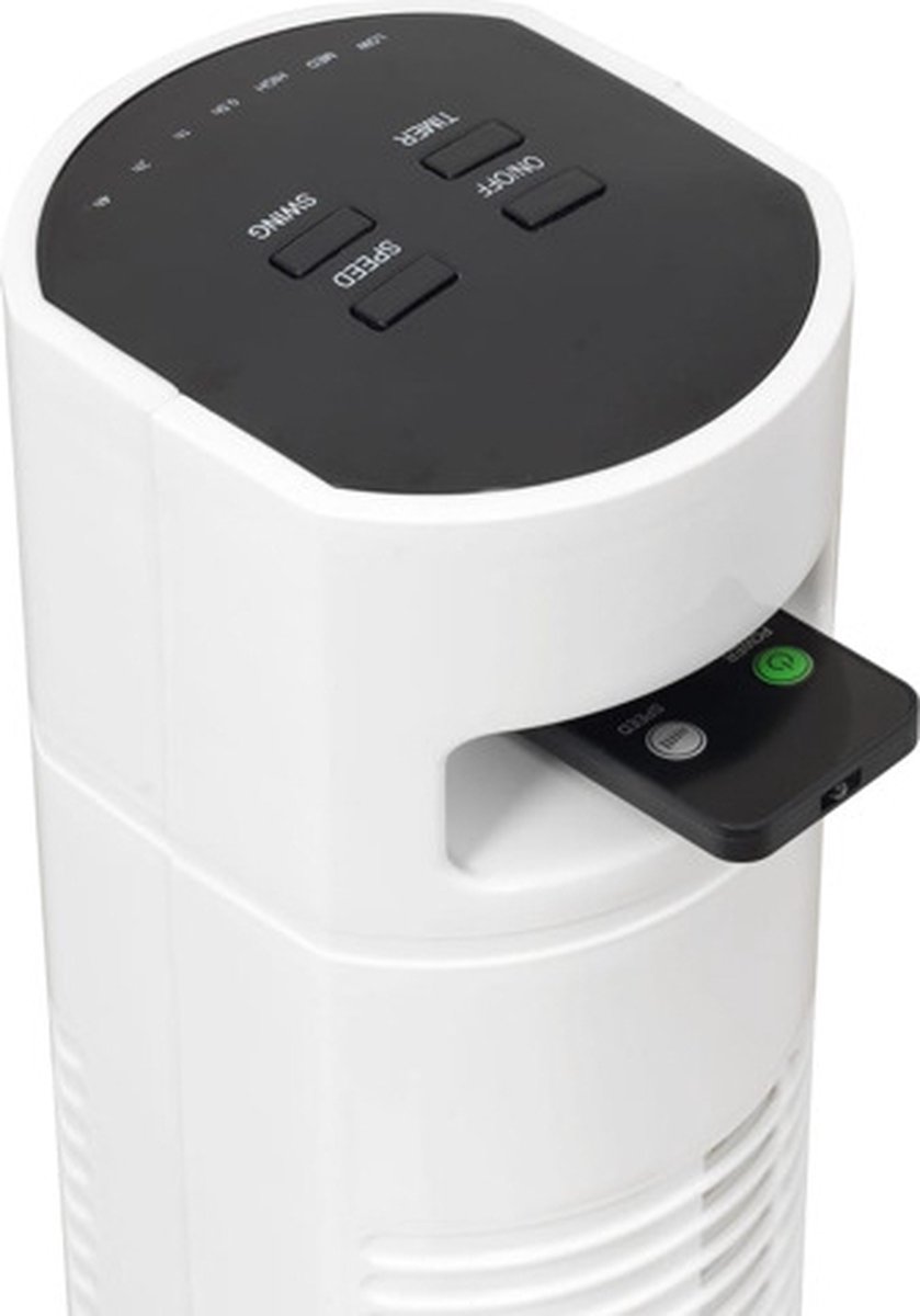 Bestron torenventilator AFT770WRC - Zwart