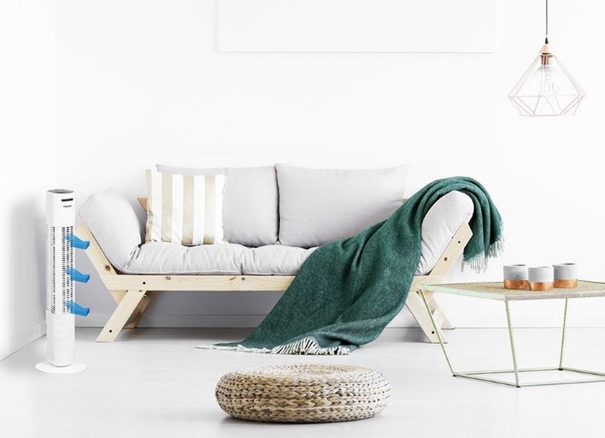 Bestron torenventilator AFT770WRC - Zwart