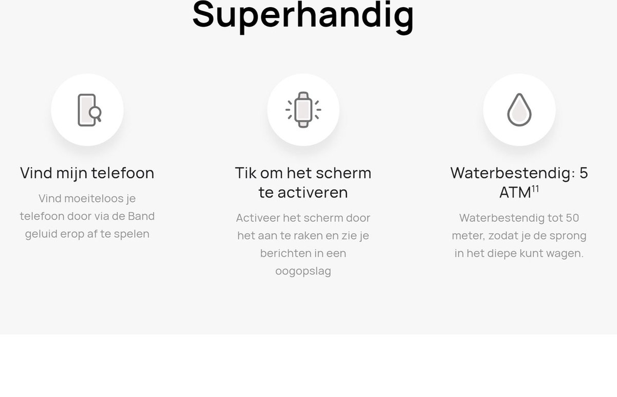 Huawei smartwatch Band 7 - Zwart