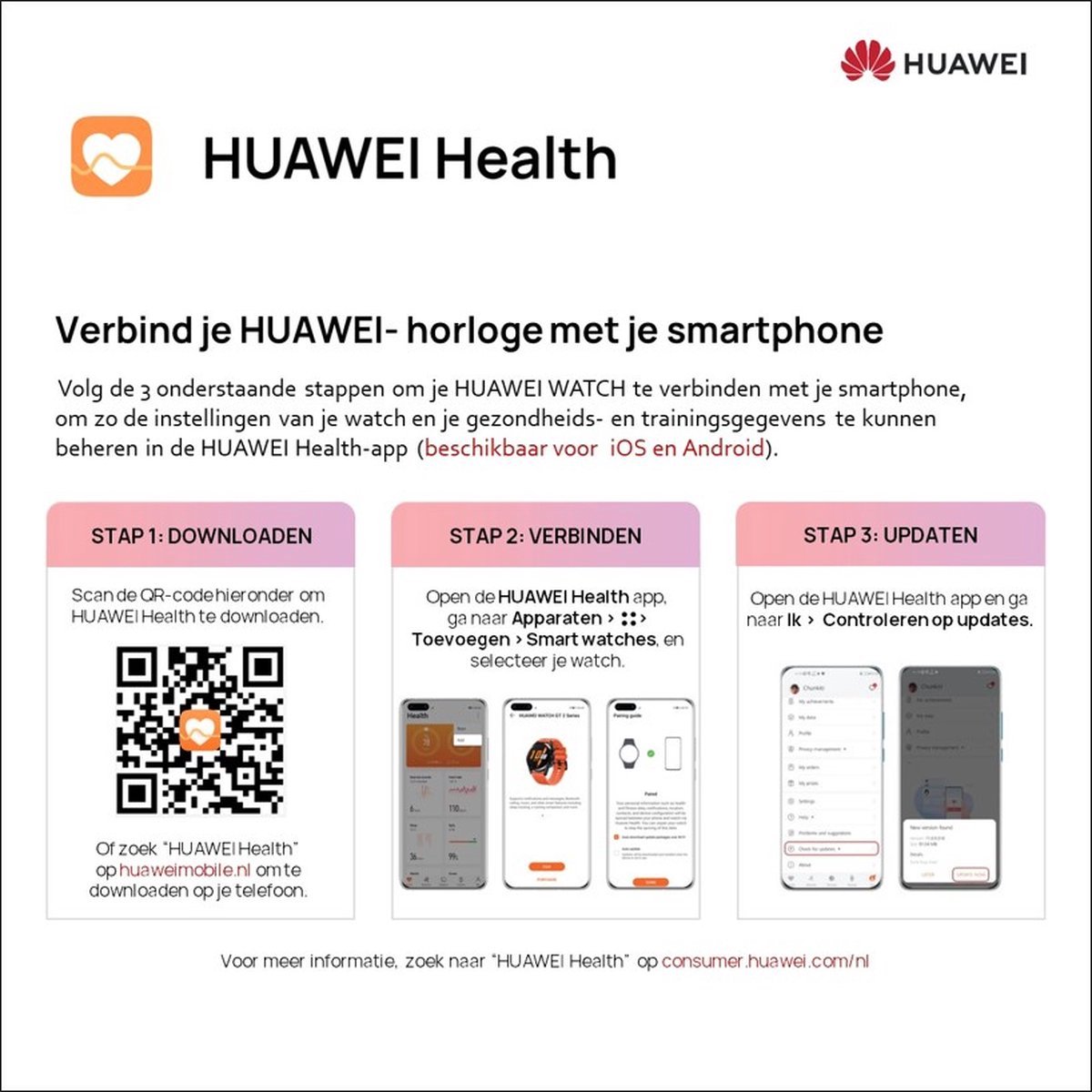 Huawei smartwatch Band 7 - Zwart