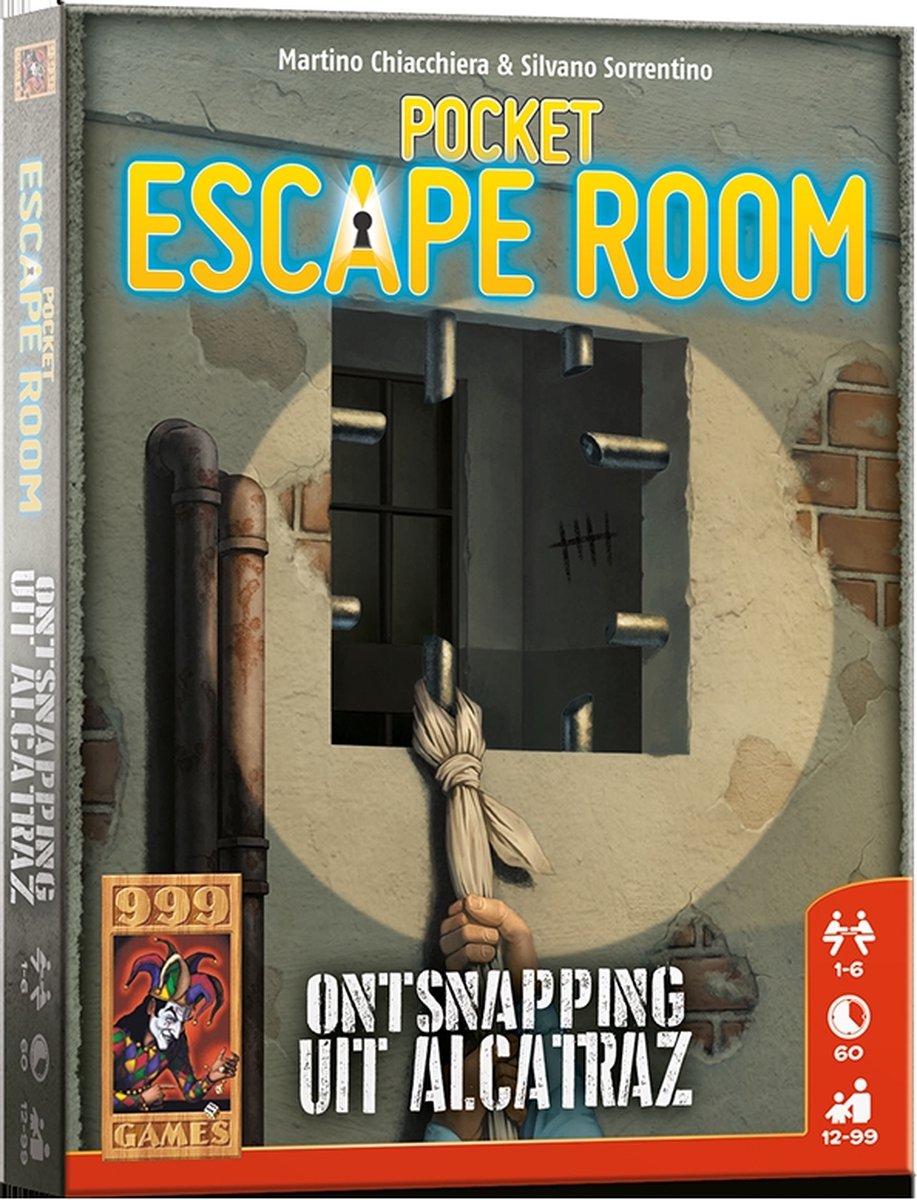 999Games Pocket Escape Room - Ontsnapping Uit Alcatraz