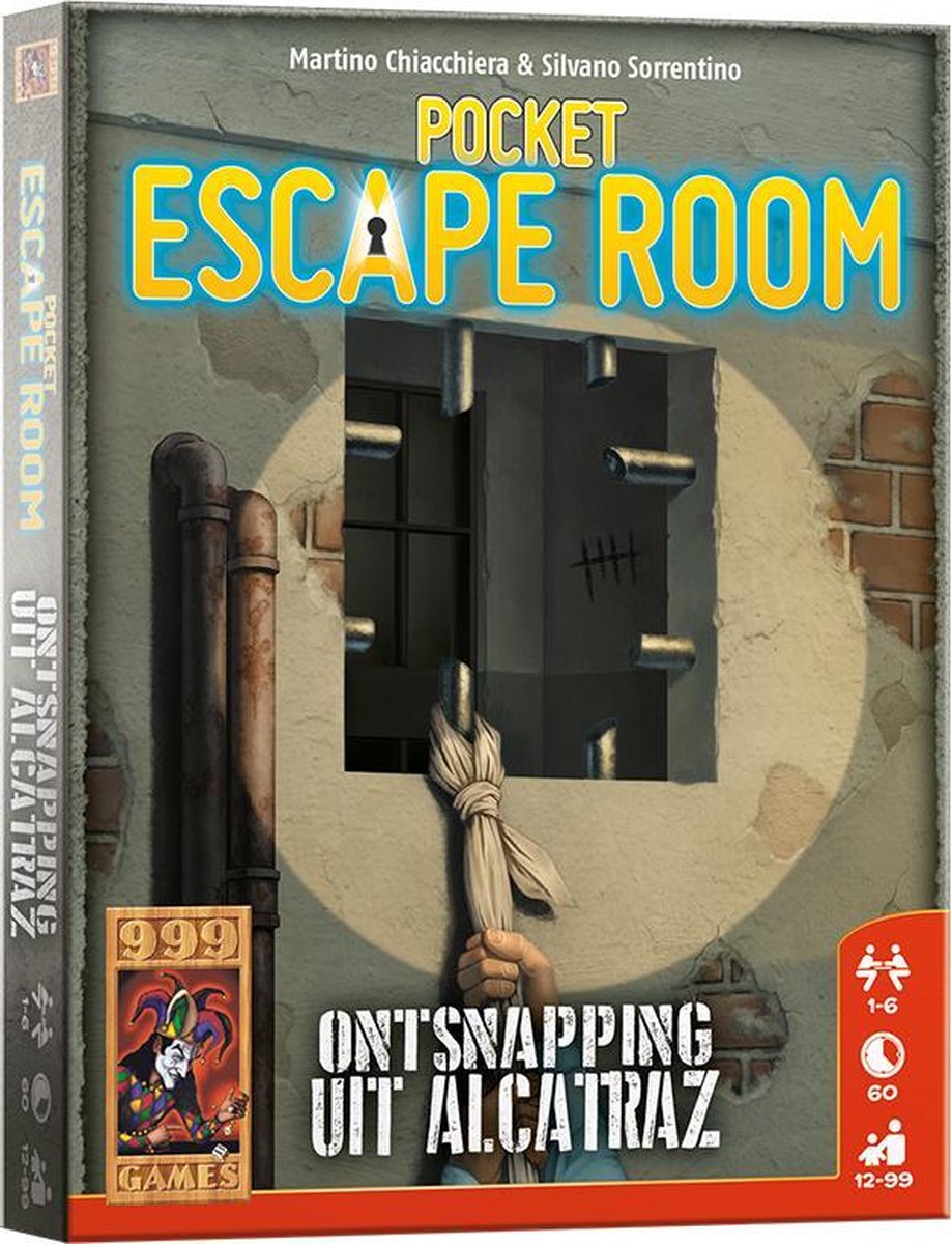 999Games Pocket Escape Room - Ontsnapping Uit Alcatraz