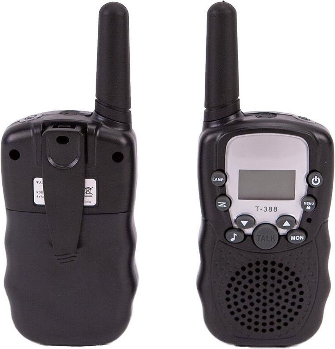 Science Walkie Talkie Twinset - Zwart