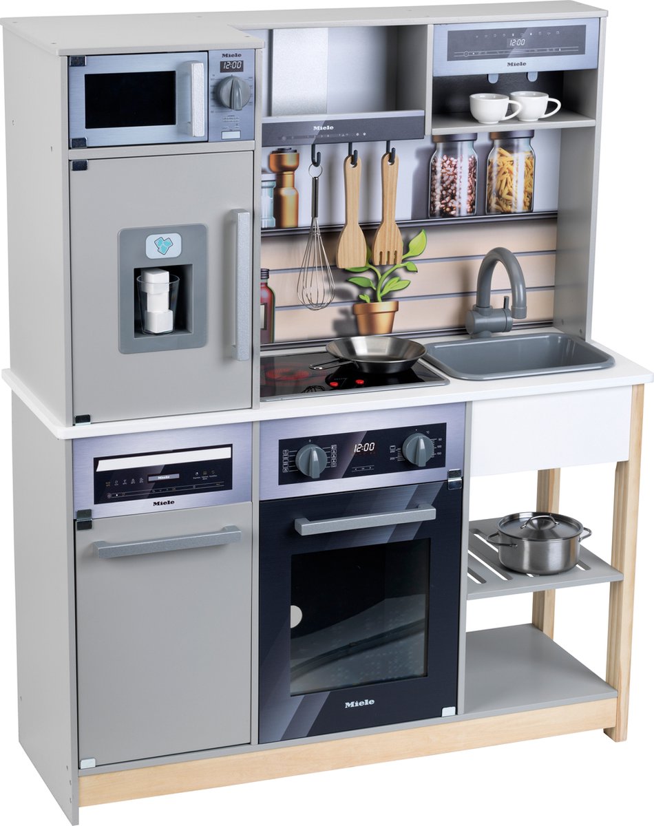 Top1Toys Keuken Family Miele Hout Battery Operated