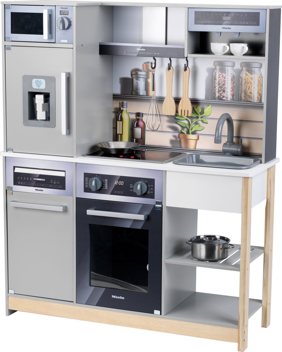 Top1Toys Keuken Family Miele Hout Battery Operated