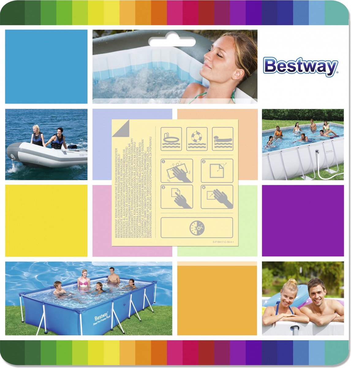 Bestway Reparatieset Onder Water - Azul