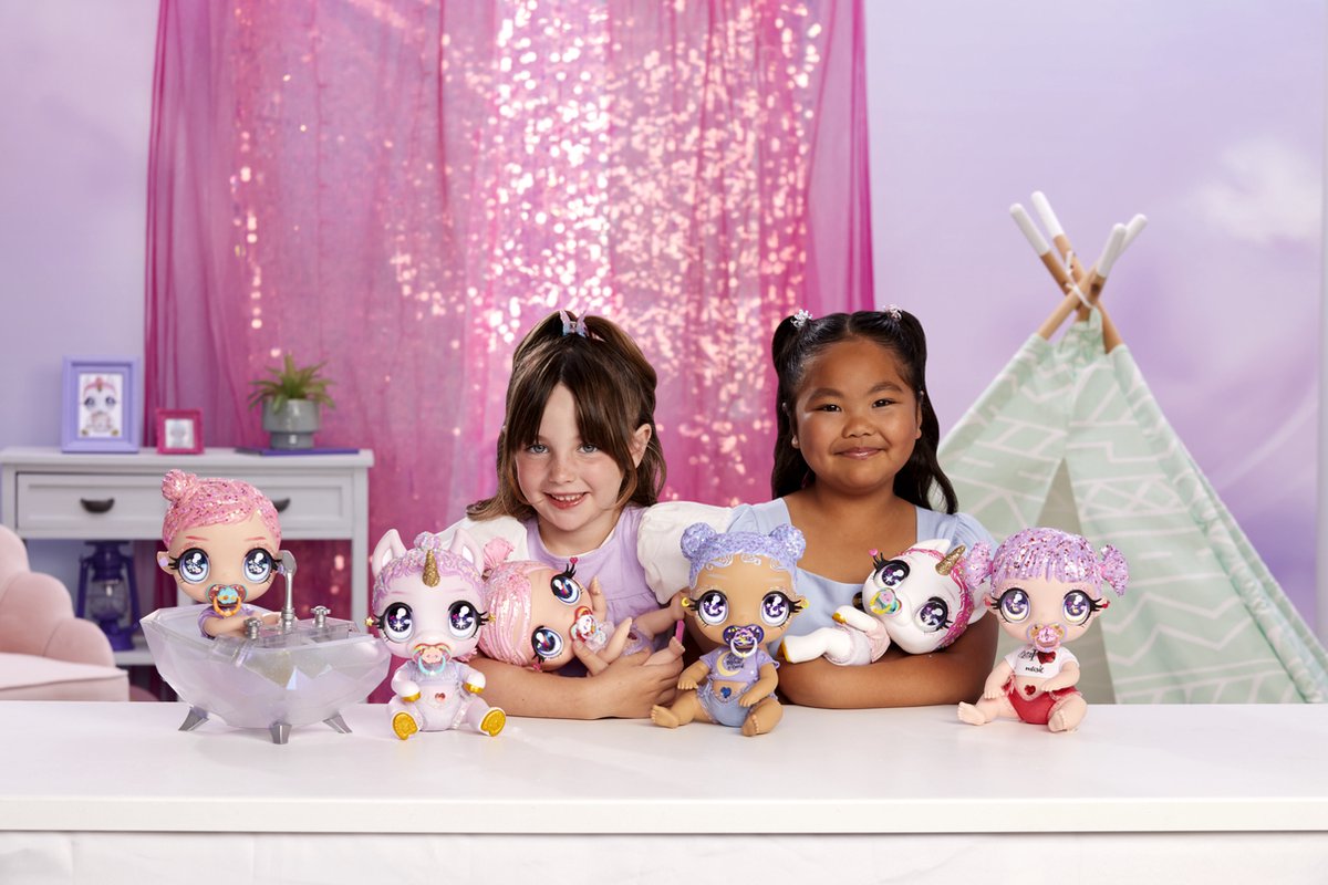 MGA Glitter Babyz Doll Marina Finley Mermaid