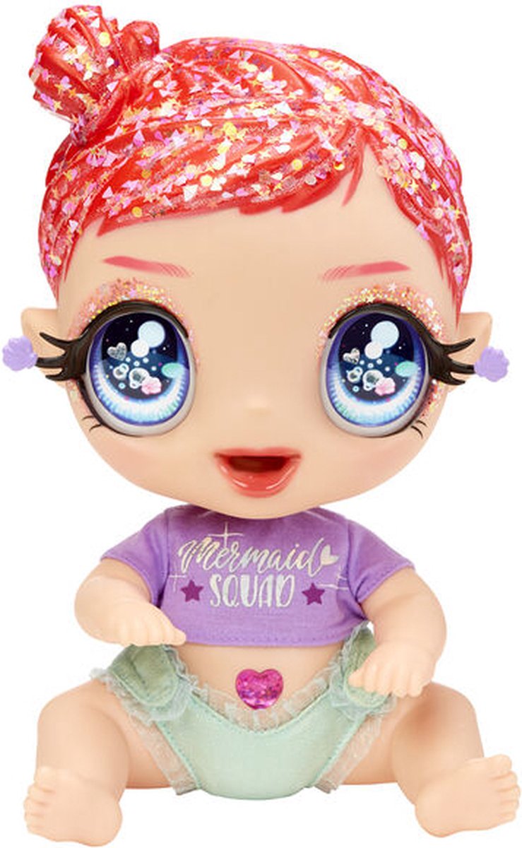 MGA Glitter Babyz Doll Marina Finley Mermaid