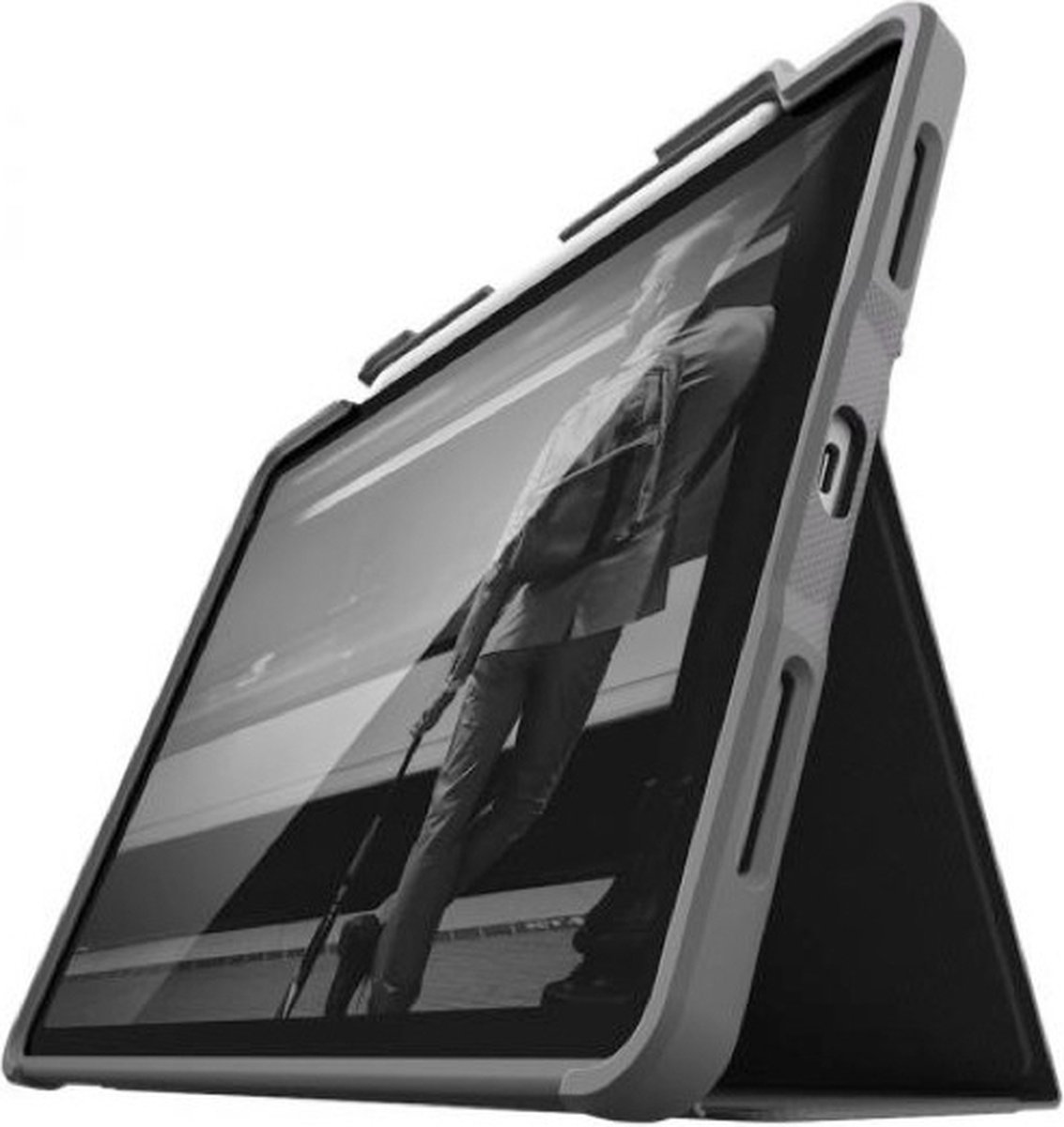 Stm Dux Plus Apple iPad Air (2022/2020) Book Case - Zwart
