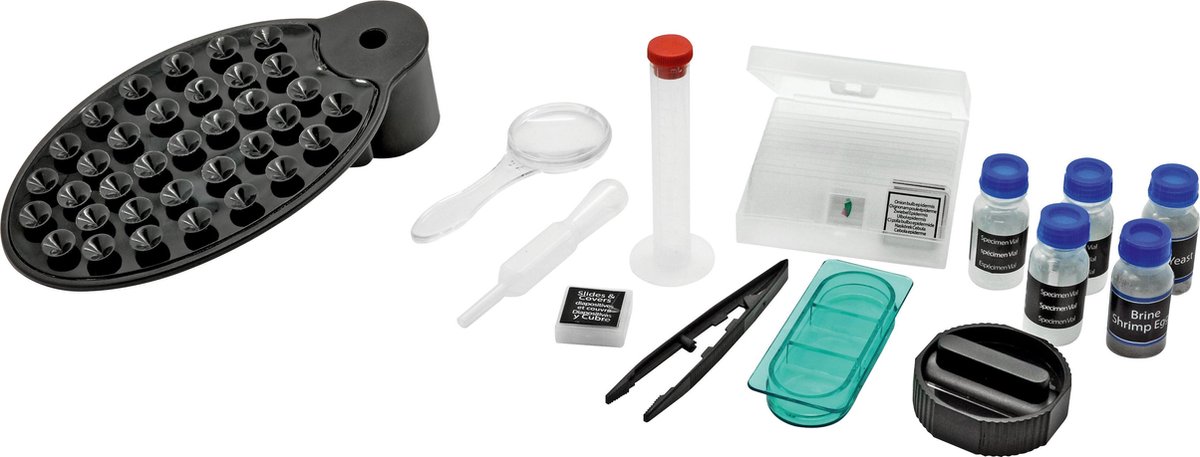 Bresser Microscoop Junior 22 Cm Staal 44-delig - Rood