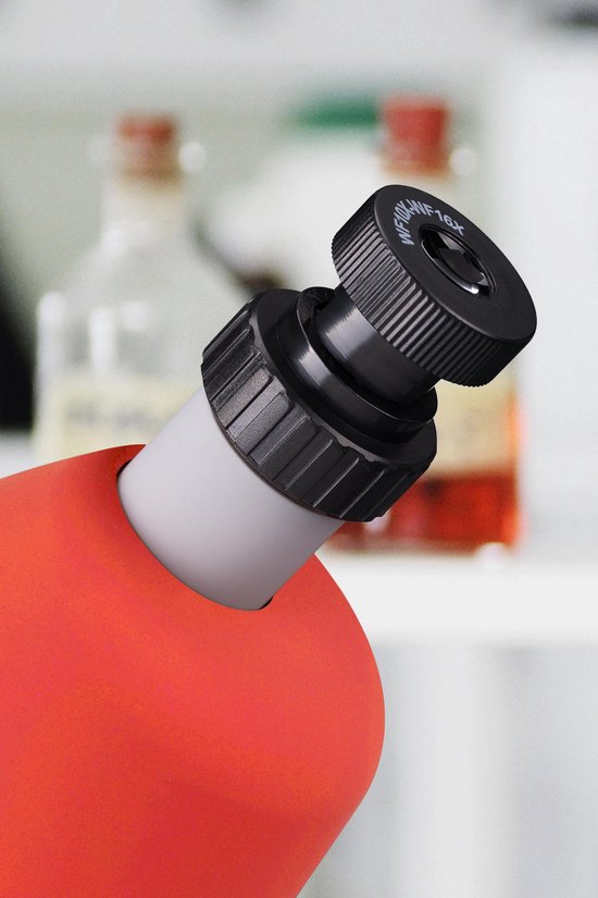 Bresser Microscoop Junior 22 Cm Staal 44-delig - Rood