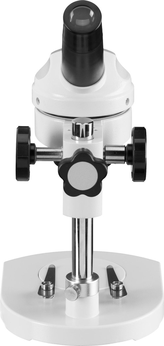 Bresser Microscoop Junior 21 Cm Staal 3-delig - Wit