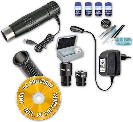 Bresser Microscoop Met Camera Junior 27 Cm Zilver 35-delig - Silver